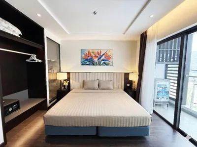 Căn hộ studio với giường King — The Saphia S2 Luxury Hạ Long